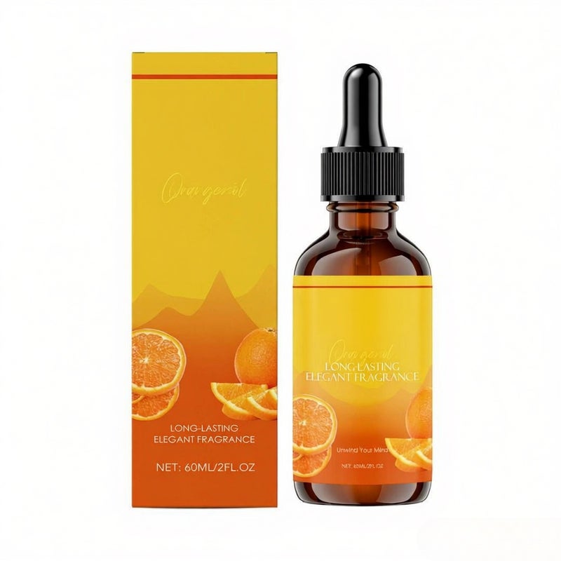 Orange Essential Oil: 100% Natural Orange Scent - Long-lasting Fragrance Oil for Indoor Aroma Diffusion, Home Use and Comfortable Massage - Image 1