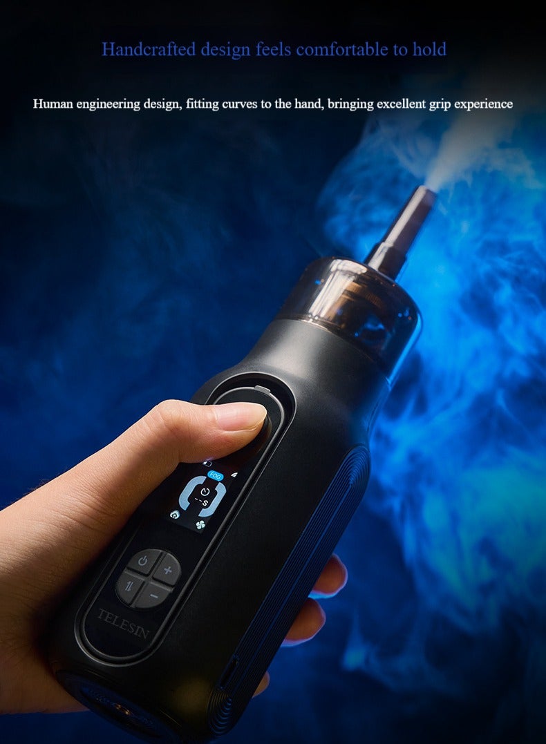 Alyashmac Fog Machine, Photography Fog Effect, Portable Fog Maker, with Remote Control Fogger Machine, for Video Shoot and Parties - Image 1