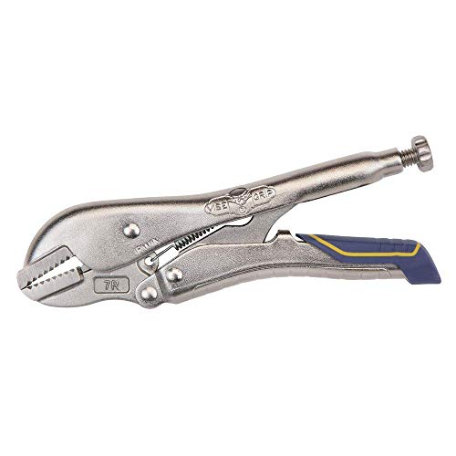 IRWIN VISEGRIP Locking Pliers Fast Release Straight Jaw 7Inch IRHT82577 - Image 1