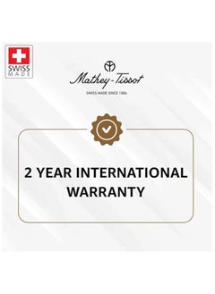 Mathey-Tissot Mathy III Analog Green Dial Women Watch Silver Strap - D810AV  - Image 4