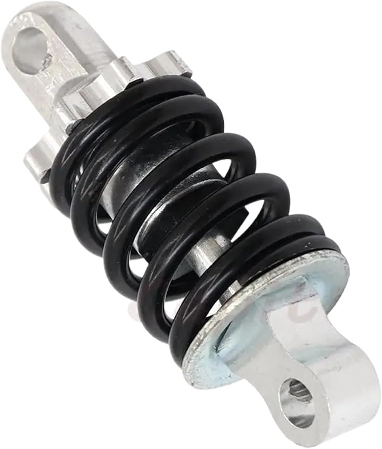 ممتص الصدمات الخلفي للدراجة الهوائية مع نابض، واقي معدني، قطعة دراجة هوائية، 100 مم × 6 مم - Image 3