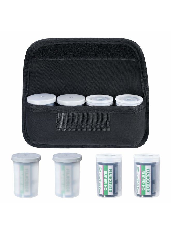 TXesign Camera Film 35mm 135 Roll Film Neoprene Storage Carrying Case Bag (Black) - Image 1