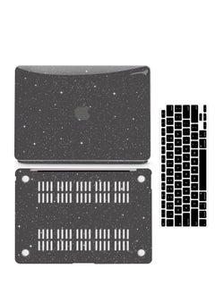 Generic حافظة صلبة 3 في 1 متوافقة مع جهاز MacBook Air مقاس 15 بوصة إصدار 2024 شريحة A3114 M3 وشريحة إصدار 2023 A2941 M2، حافظة صلبة بلاستيكية لامعة لامعة + غطاء لوحة مفاتيح + واقي شاشة  - Image 4