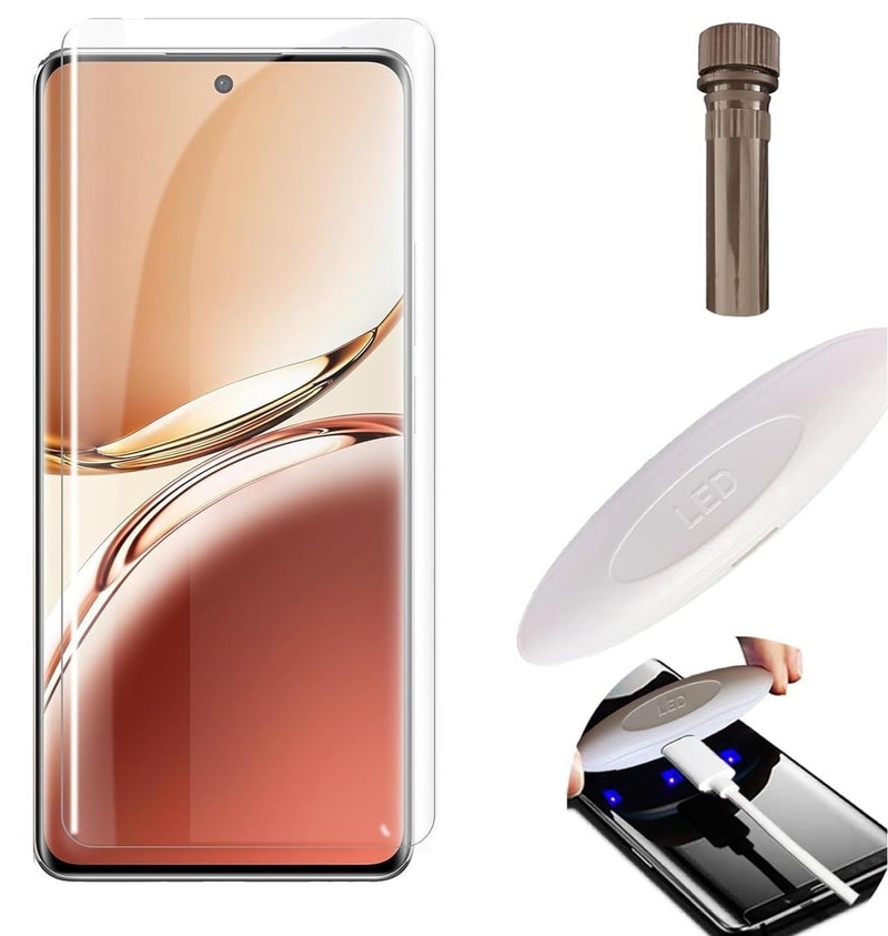 RODMED Adavnced Glue UV Curved Tempered Glass for Realme P3 Ultra 5G | With HD clearity full curved edge protection and Installation Kit - Image 5