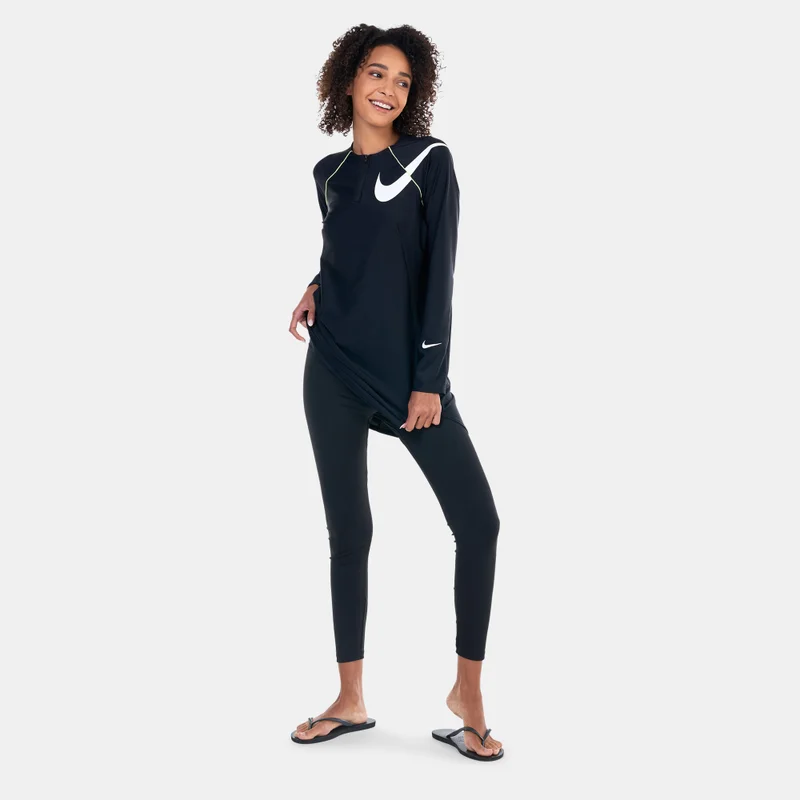 Nike Black Women's Full Coverage Swimming Dress for Women | Best Price UAE