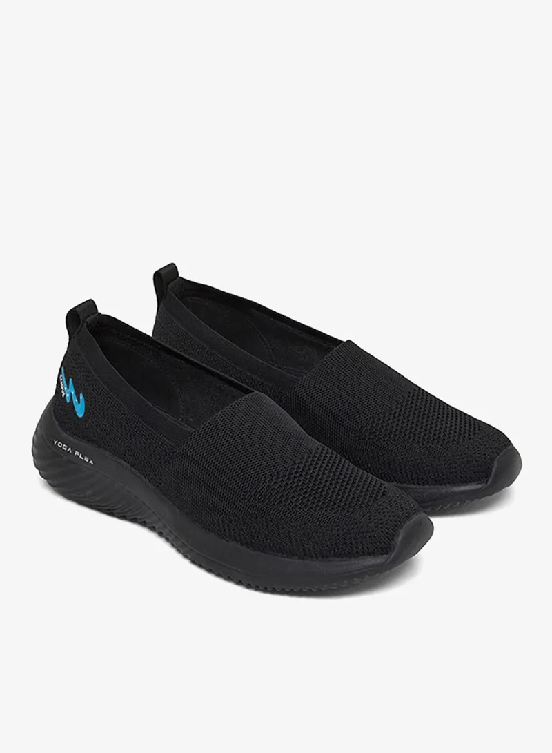 Campus Black Women Board Memory Foam Slip-On Walking Shoes-Black for Women | Best Price UAE