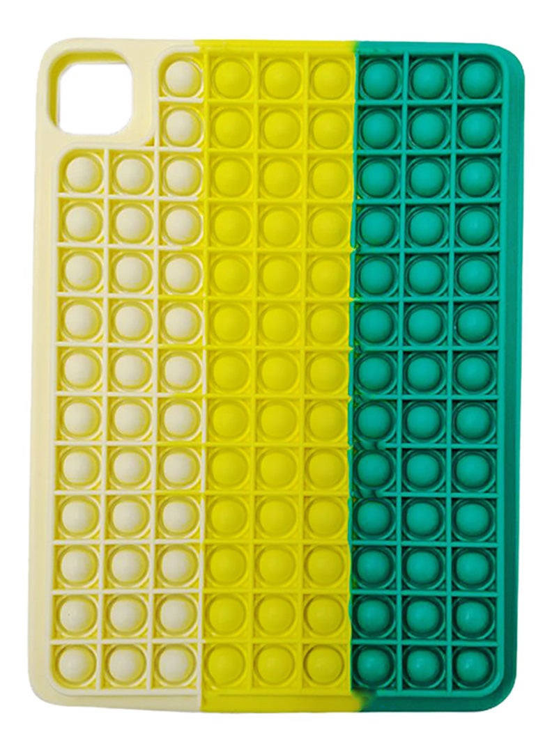 Theodor Push Pop Bubble Fidget Stress Toy Silicone Shockproof Protective Case Cover for Apple iPad Pro 11