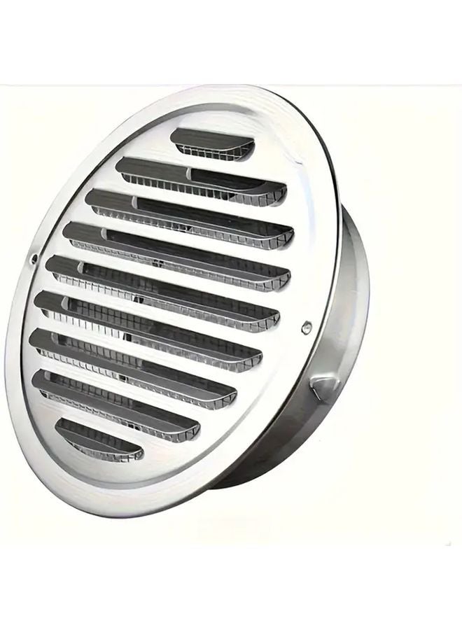 5.71 Inch Stainless Steel Wall Mounted Ventilation Grille Insect Proof Outdoor Drain Cover - Image 2