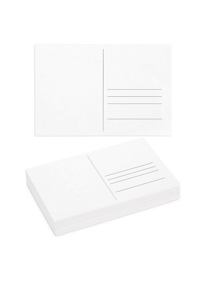 fuceury 50 Pieces Watercolor Postcards, 100% Cotton 140lb/300gsm Blank Postcards 4x6 Inch Watercolor Paper Post Cards for Watercolor Journal, DIY, Mailing, Painting, Invitations, Greeting Cards - Image 1