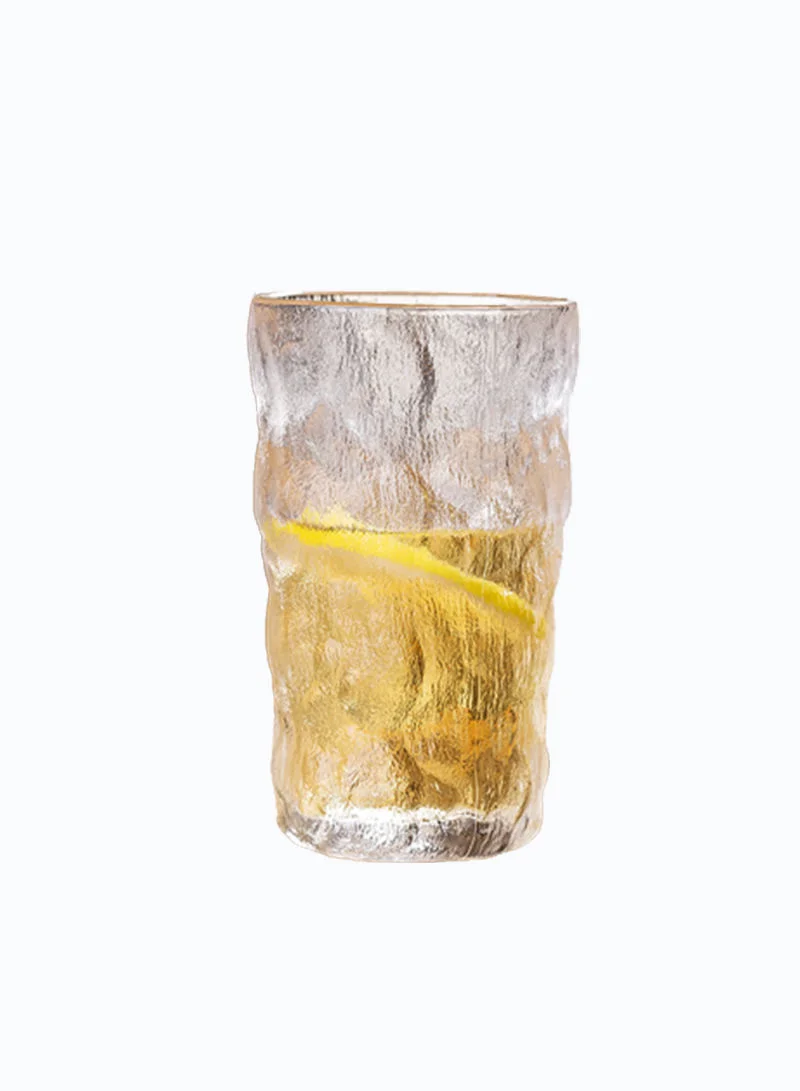 Sharpdo Creative Water Glass With Glacier Pattern 350ml