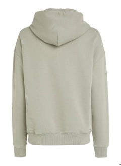 Women's Drawstring Boxy Zip-Thru Hoody Sweatshirt, Off White - pzsku/Z67BBC3EB12694107FBF1Z/45/_/1723737311/d5e66471-6e6d-4716-bf27-34939f8ab528