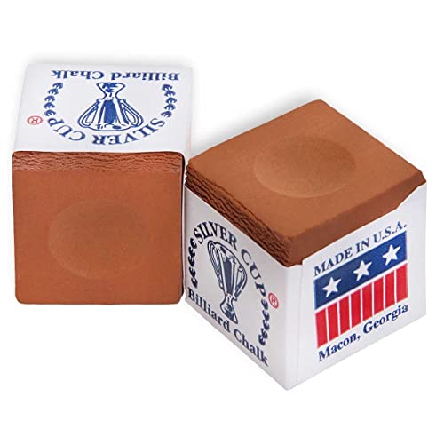 SILVER CUP Billiard CHALK - ONE DOZEN (Copper) - Image 2