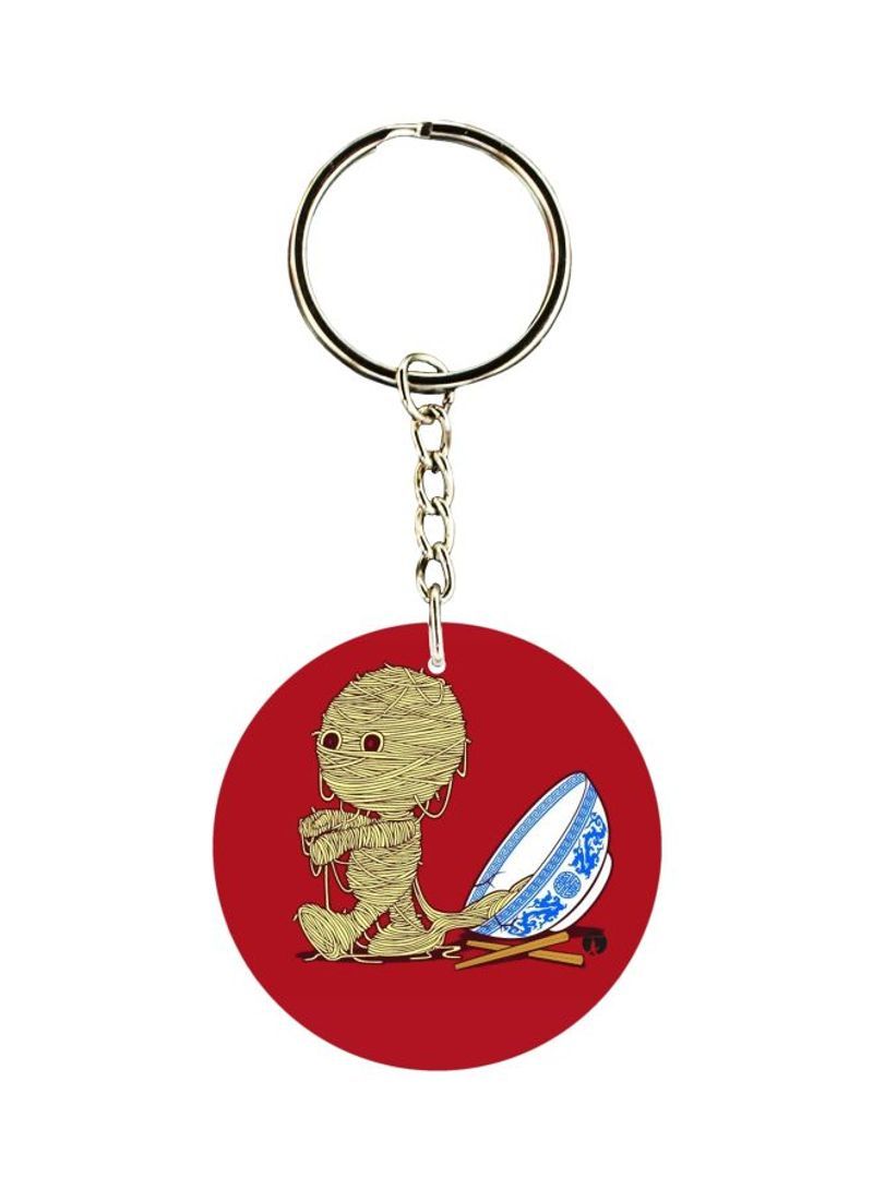 RKN Noodle Bowl Printed Keychain