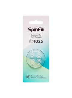 CP1025- L/ML- Medical Grade Silicone Patented Ear Tips, Secure Fit and Supreme Comfort Fits MTW3, Galaxy Buds 2, Soundcore Space A40 & More (2 Pairs) (for Nozzle Diameter from 4-5.5mm)