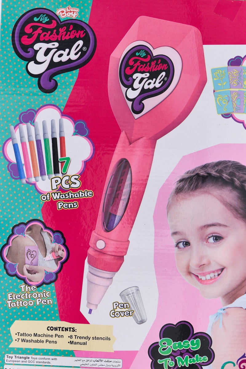 New Boy My Fashion Gal Tattoo Art Pens - Image 3