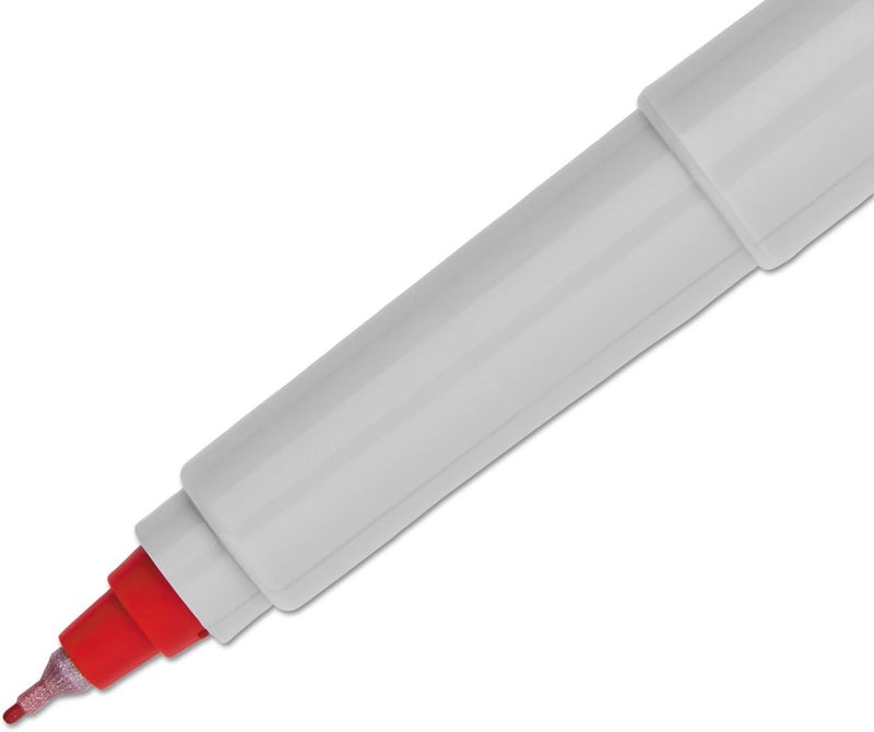 Sharpie Ultra Fine Point Permanent Markers, Red, Pack of 12 - Image 2