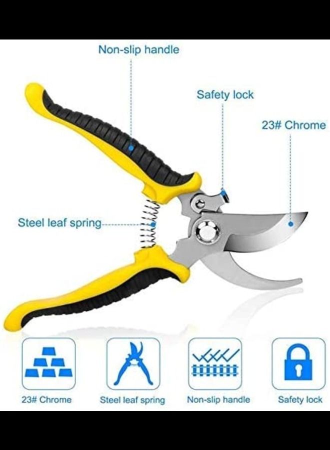 عباسلي مقصات تشذيب الحدائق اليدوية - Image 3