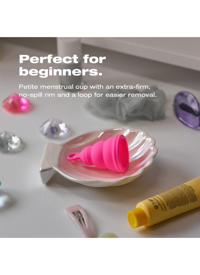 Intimina - Intimina Lily Cup One - Collapsible Disposable Menstrual Cups for Beginners, Small Menstrual Cup, Period Cup for Teens - Image 1