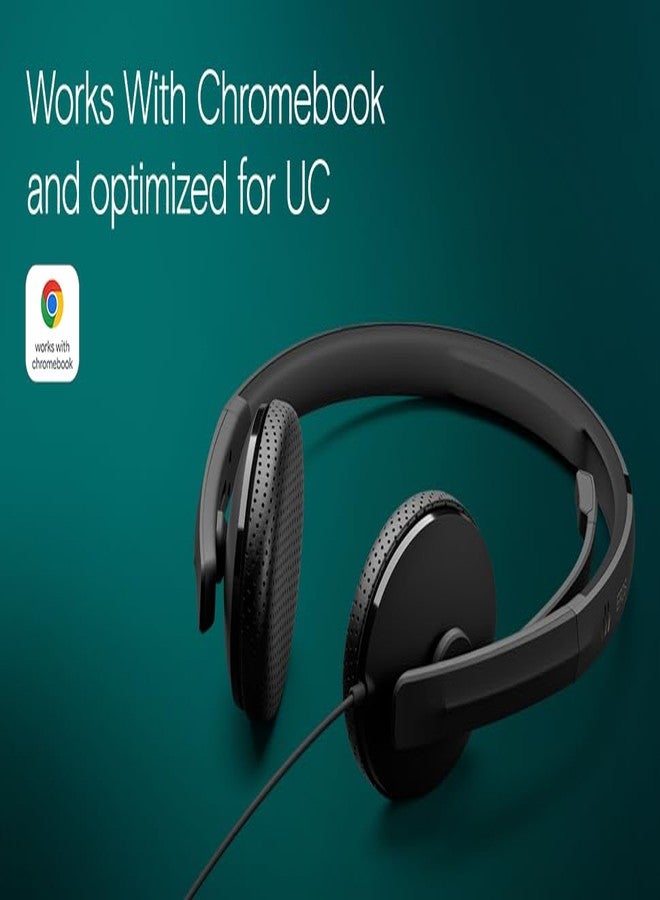 EPOS I SENNHEISER C10 3.5 mm headset with microphone | Wired headphones with simple and flexible 3.5 mm connection BrainAdapt™ Technology - Image 3