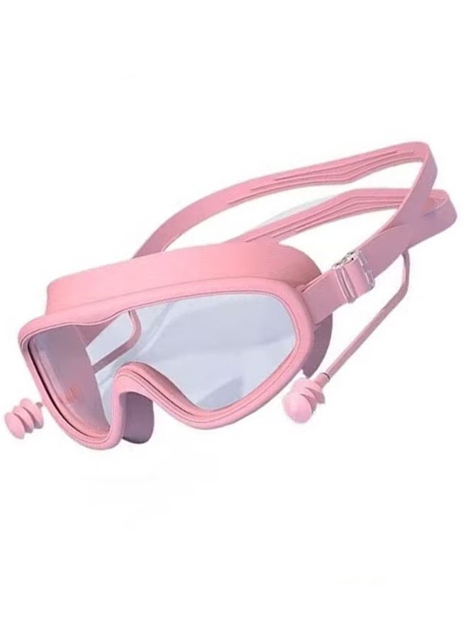 YJ Swim Goggles No Leaking Anti-Fog Pool Goggles Swimming Goggles for Adult Men Women Youth, UV Protection 180° Clear Vision Pink - Image 1