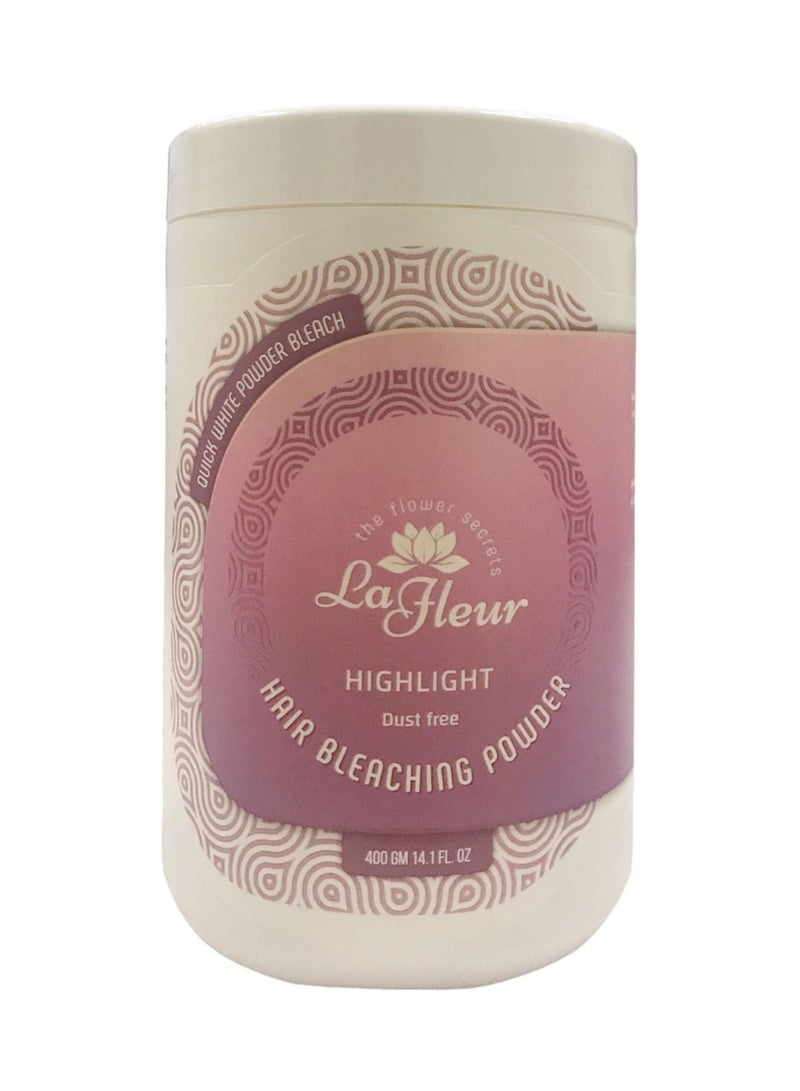 La Fleur Hair Bleaching Powder Dust Free White 400g