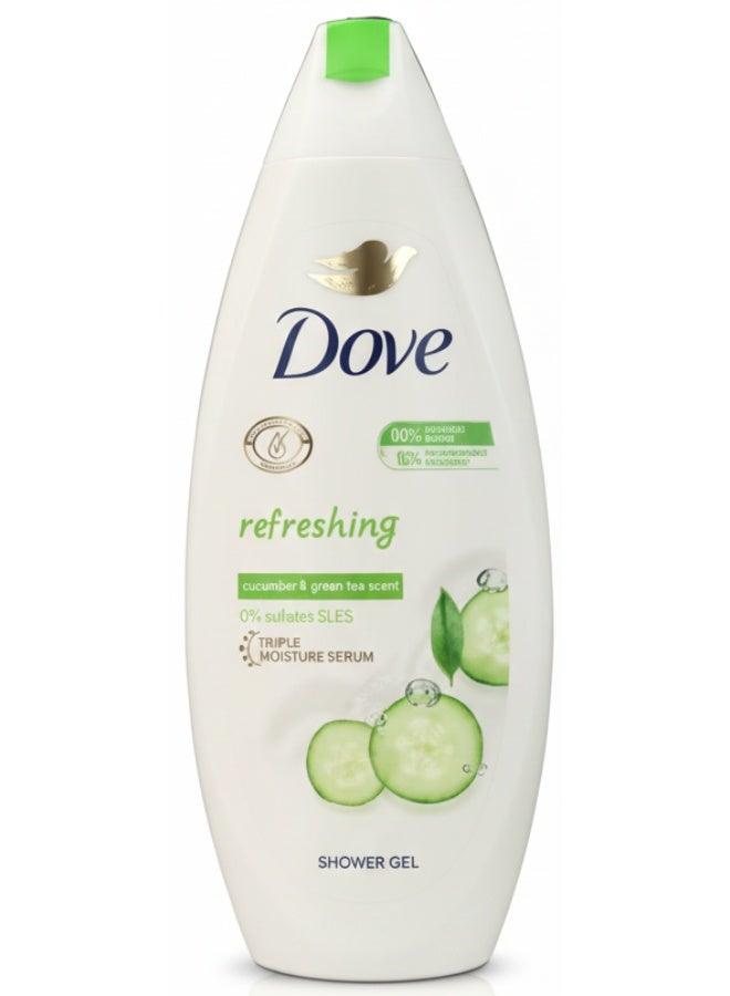 Dove Refreshing Cucumber and Green Tea Scent 250ml - Image 1