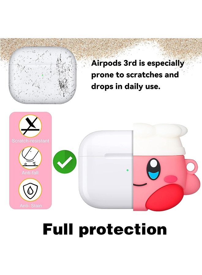 APods 3rd Generation Protection Cover, Cartoon Lovely 3D Unique for Apod 3 Silicone Cover, Funny Design Fashion Cases for Boys Girls Kids Teen for Apods 3 - Image 4