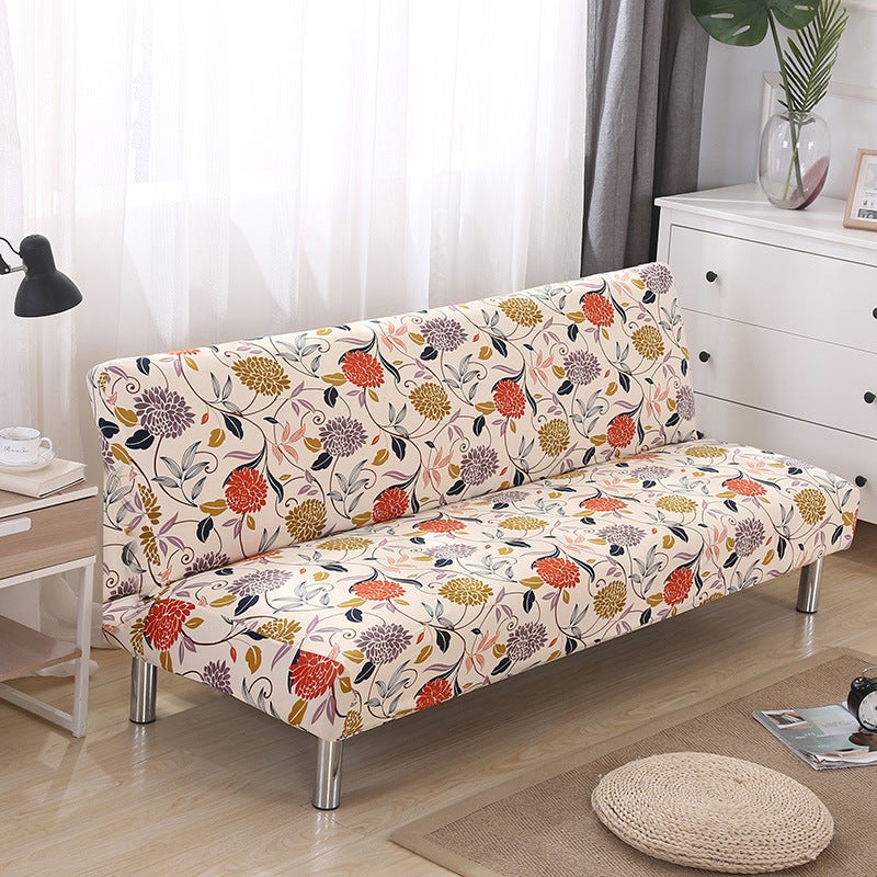 Rex Stretch Sofa Bed Cover Folding Armless Sofa Cover Universal Non-Slip Sofa Bed Cover All-Inclusive - Image 2