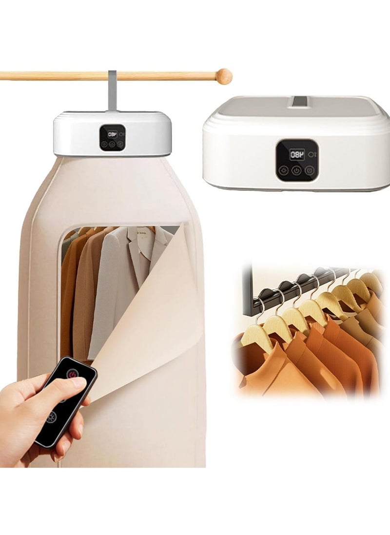 DubaiGallery - Portable Dryer, Portable Clothes Dryer - Adjustable Speeds Thermostat Electric Drying Machine - Quick Heat Quiet Compact Dryer for Laundry, Apartments and Travel, - Image 1