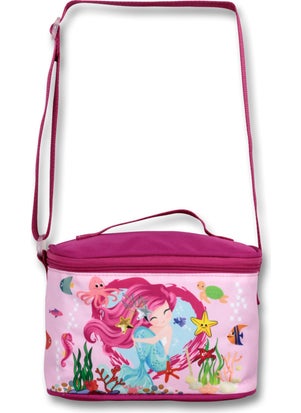 Famebag -Ümit Bag Pink Mermaid School Bag Lunch and Pencil Bag Set  - Image 4