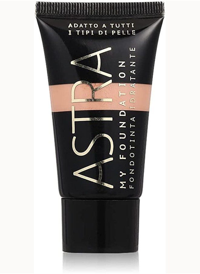 Astra - Astra Fluid Foundation Natural Effect, 01 Ivory - Image 1