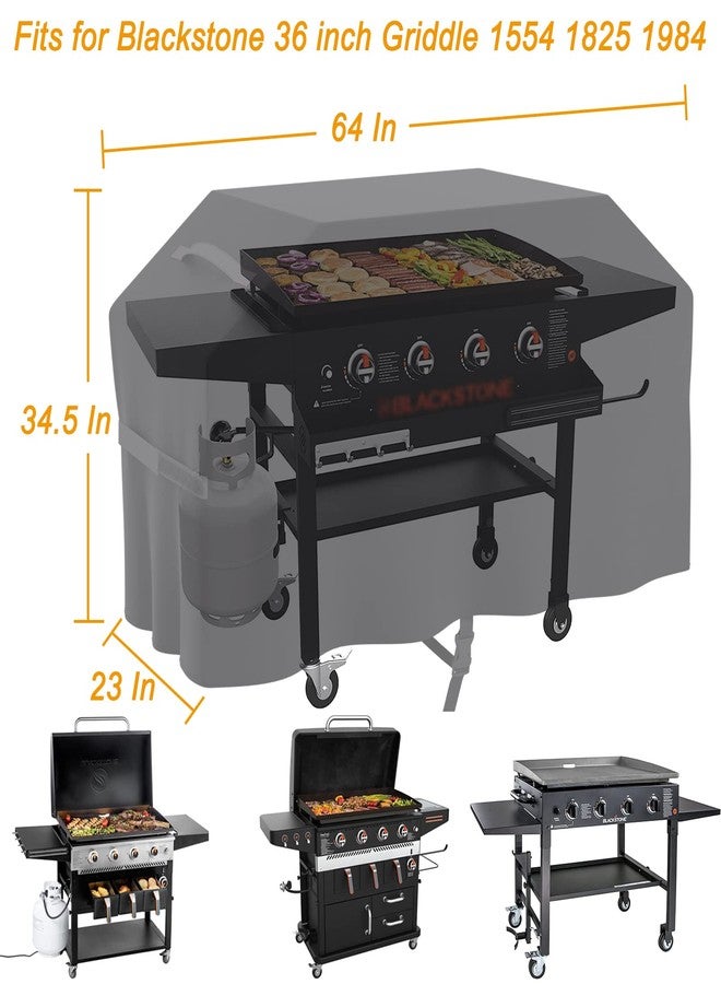 EDIBIN Griddle Cover for Blackstone Omnivore Griddle (for Blackstone 28” Omnivore Griddle 2206) - Image 2