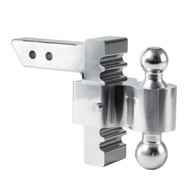 ANDERSEN HITCHES Rapid Hitch Best Adjustable Ball Mount 6 DropRise 2 2516 Plate Steel Dual Ball Fits 2 Receiver 3410 - Image 3