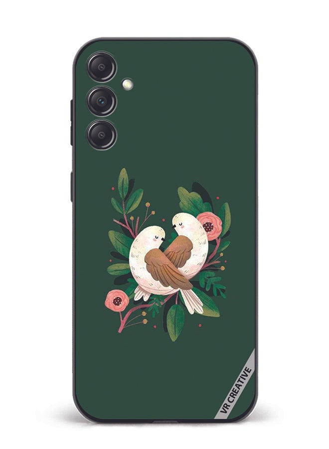 VR CREATIVE Protective Case Cover For Samsung Galaxy A34 Birds Design Multicolour - Image 1