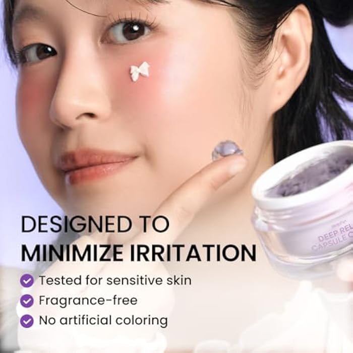 delphyr Deep Relief Capsule Cream – Bakuchiol, Niacinamide 5% & Ceramide – Soothing, Hydrating – All-Vegan, No Artificial Colors or Fragrances – Korean Skin Care - Image 5