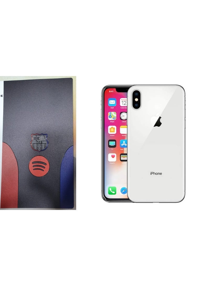 راين غشاء حماية خلفي لاصق غير لامع مقاوم للماء، مناسب لهواتف iPhone X و XS - Image 2
