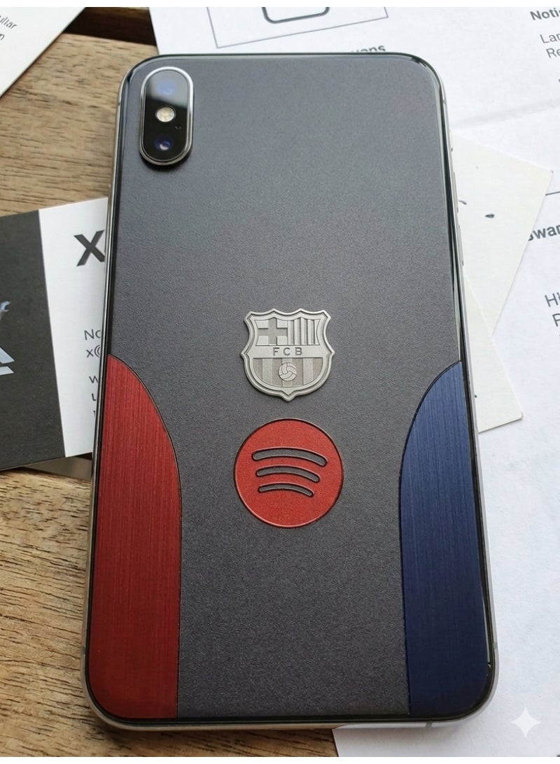 راين غشاء حماية خلفي لاصق غير لامع مقاوم للماء، مناسب لهواتف iPhone X و XS - Image 1