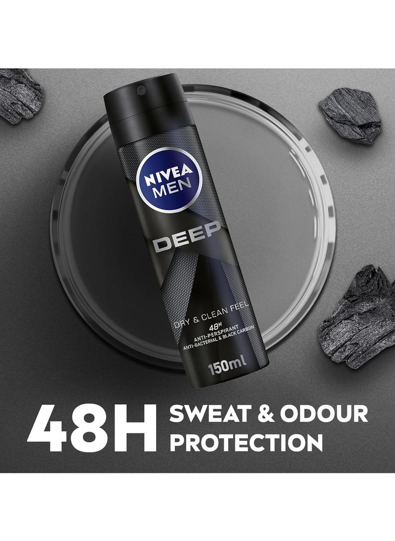 Anti Perspirant deep dry clean feel 150 ml - pzsku/Z67BD334F260AD43C7152Z/45/_/1730231391/b5b628dd-b0c0-42c3-a2dc-9caea1565003