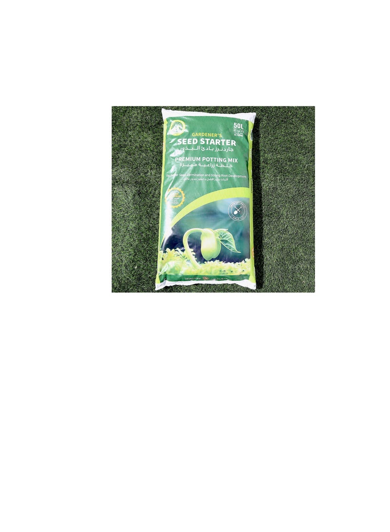 GARDENER'S Seed Starter Potting Mix Premium potting soil 20 LITER BAG  - Image 2
