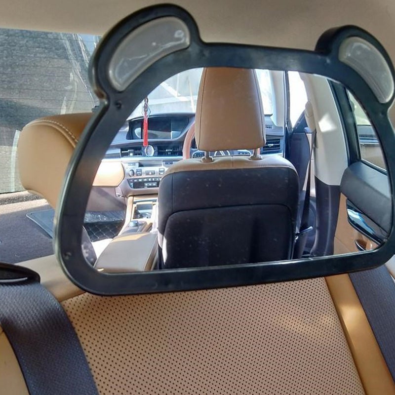 🚗 مرآة داخلية للسيارة قابلة للتدوير للمراقبة الخلفية لمتابعة سلامة الطفل - Image 3