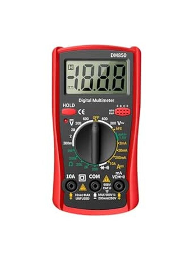 Digital Multimeter Voltage Tester AC DC Current Resistance Portable Handheld Tool - Image 1