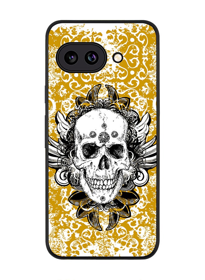 For Google Pixel 9a Case,Slim fit Camera Protection, Shockproof Thin Phone cover  - Skull Cult