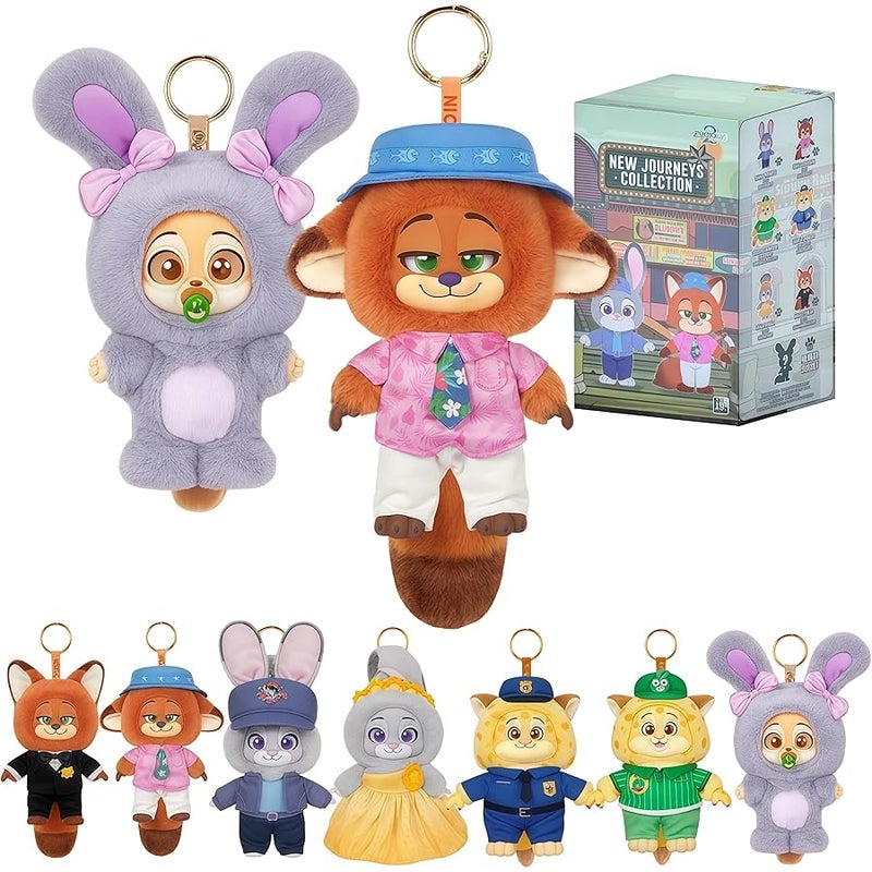 Miniso Zootopia New City Tour Series Blind Box - Nick & Judy Movie Merchandise 1pcrandom - Image 1