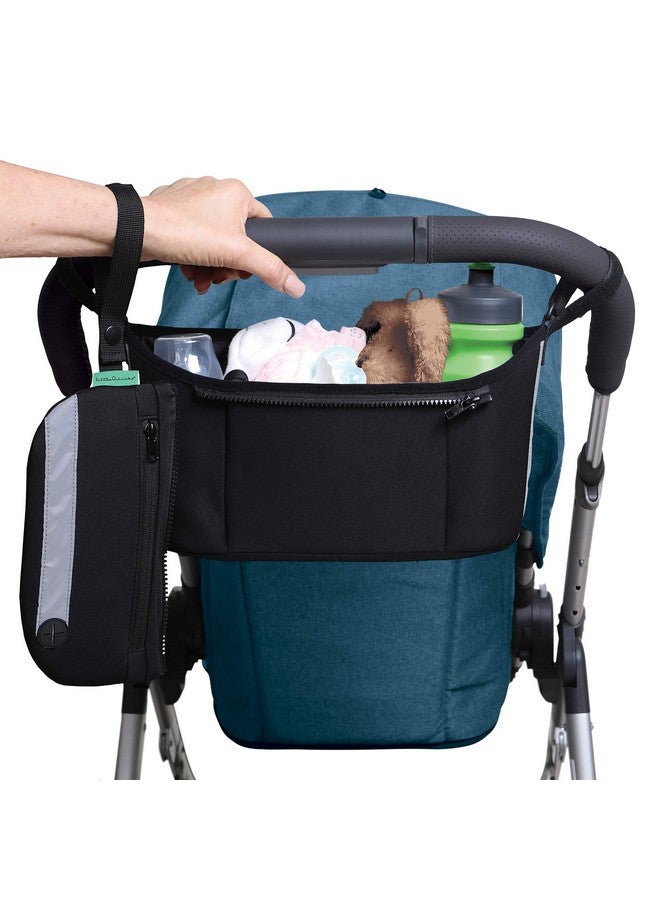 Little Chicks Universal Stroller Organizer Bag, Detachable Wristlet & Reflective Panel - Model CK098 - Image 4