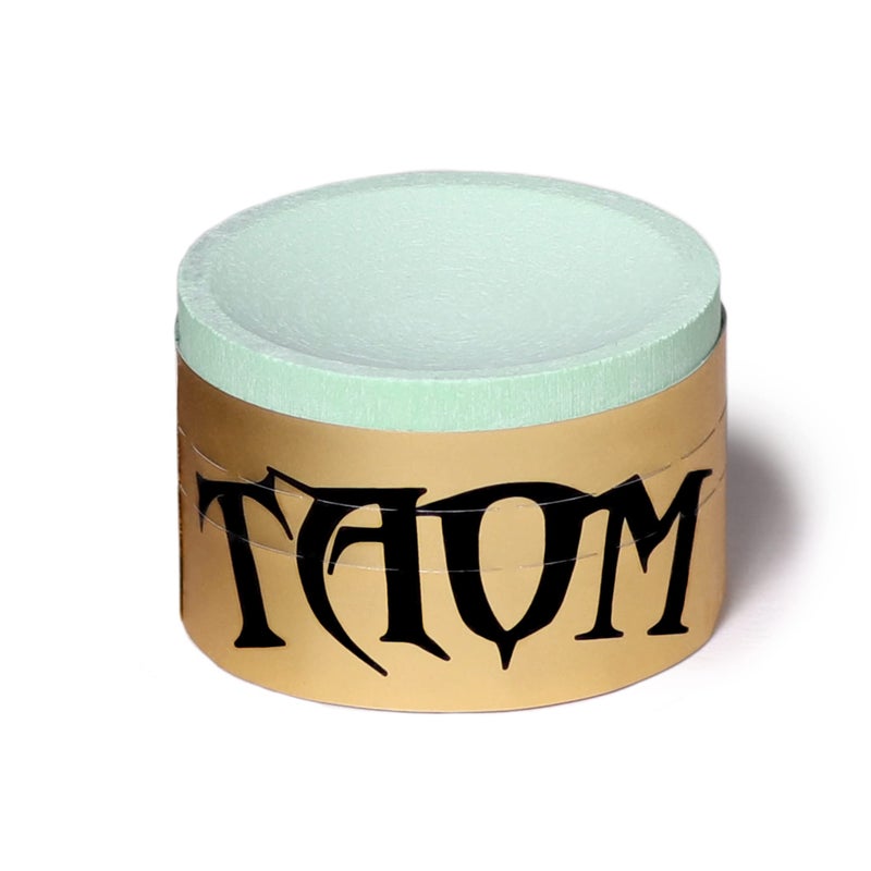 TAOM YBW Soft Billiard Pool Cue Premium Chalk Green - Image 1