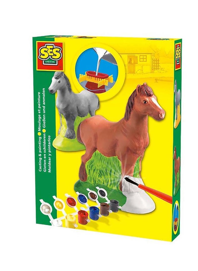 SES Creative Ses Creative -  Horse Casting And Painting Kit, 01211 