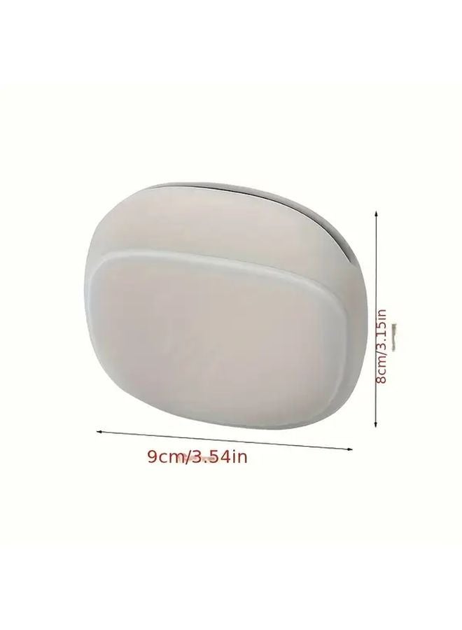 3pcs Silicone Cable Organizer Bags Portable Travel Cord Pouch Elephant Grey Lightweight - Image 3