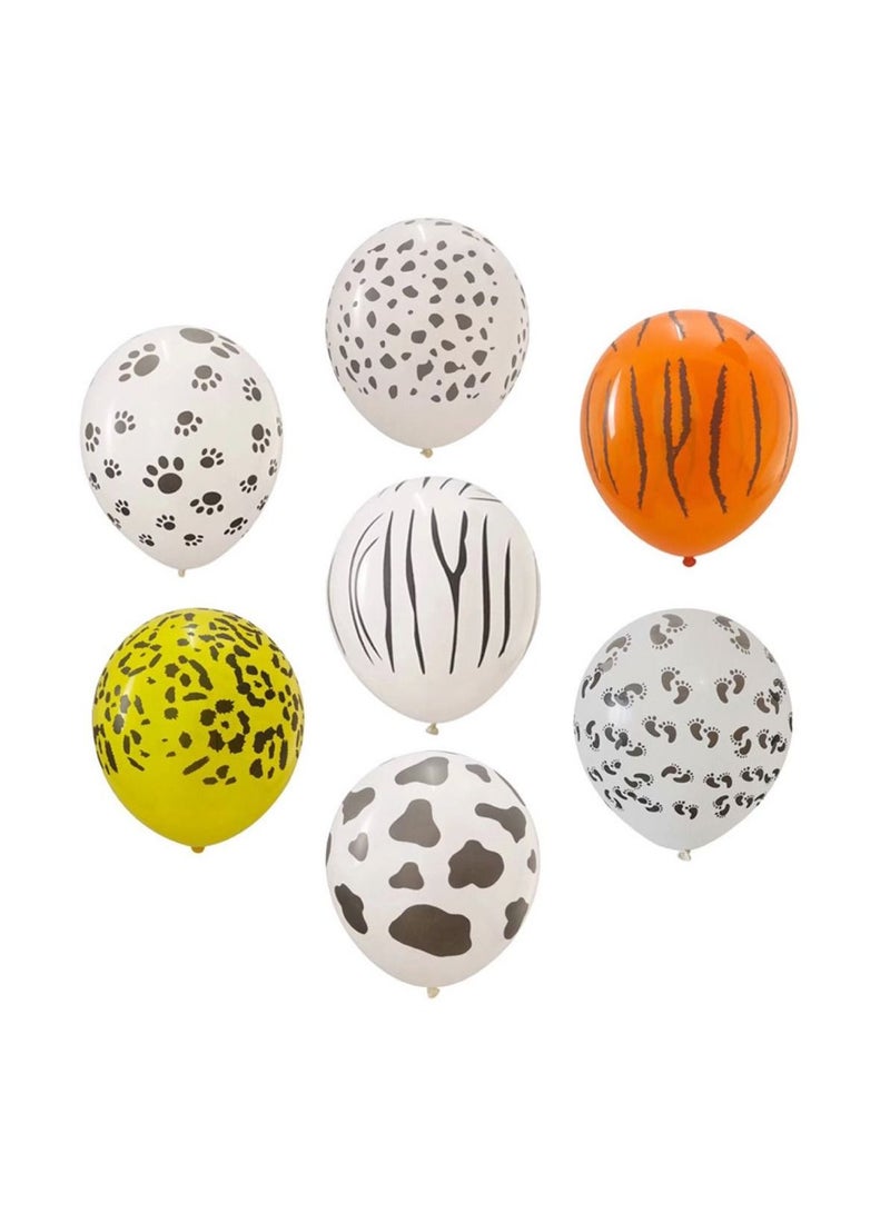 Highland 10-Piece Jungle Theme Birthday Decoration Balloon Set  - Image 2
