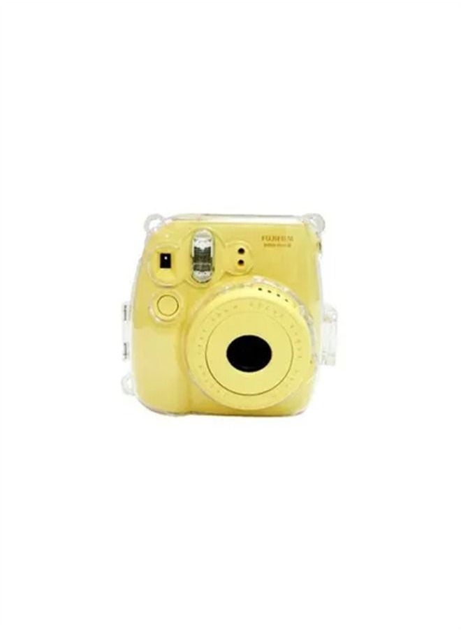 أوكيوز - حافظة من البلاستيك الصلب للكاميرا الفورية الشفافة من الكريستال لـ Fujifilm Instax Mini 8/8 + - Image 1