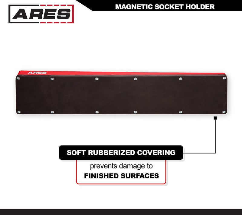 ARES 70751-34-Piece Tool Accessory Set - Includes Socket Adapters, Universal Joints, Bit Holders, and Bits - Magnetic Organizer for Ideal Accessory Storage - Image 5